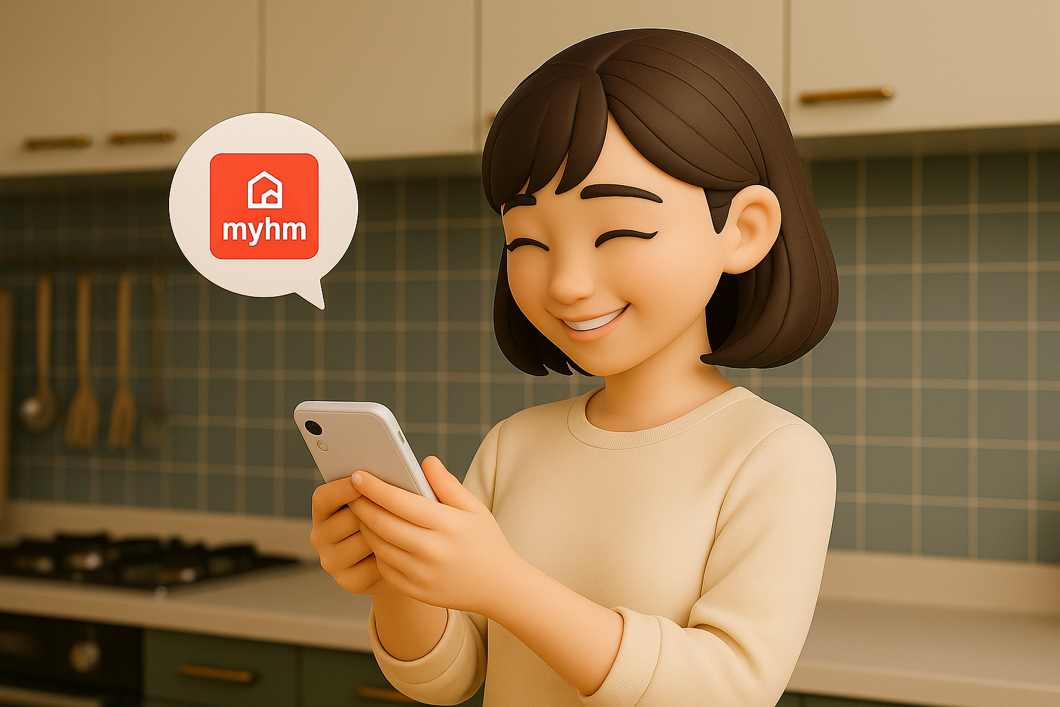 マイホムアプリで、家づくりの進捗や打ち合わせ内容をスマホでかんたんに見える化